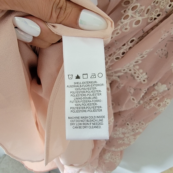 NWT dress the population river off the shoulder dress - Picture 9 of 11